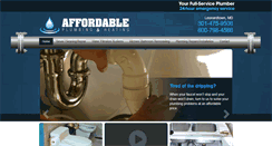 Desktop Screenshot of affordableplumbingleonardtown.com